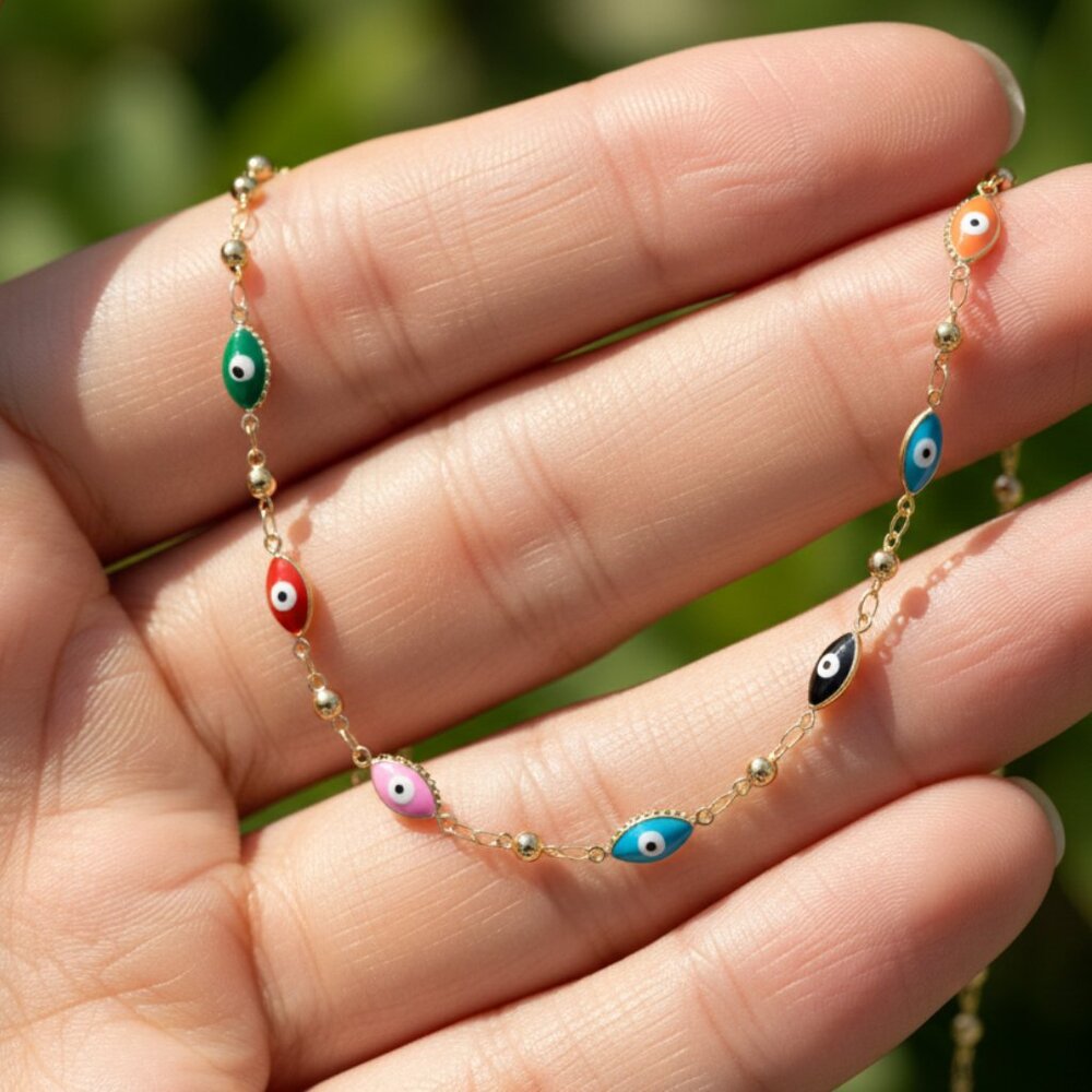 "Trendy Handmade Bracelet – A Stylish Gift for Women & Girls, MAR091494 - Picture 3 of 4